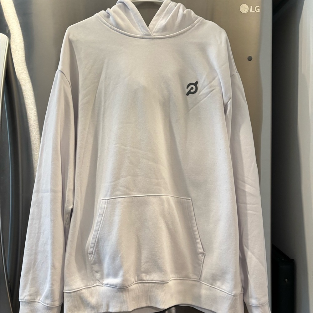 Peloton White Hoodie